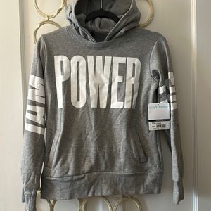 Athletes Girl Grey I Am Powerful hoodie